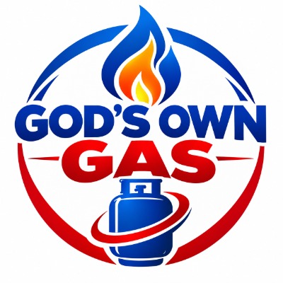 GOD'S OWN GAS AND ACCESSORIES logo