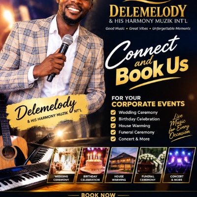 Dele Melody & his harmony music int'l logo