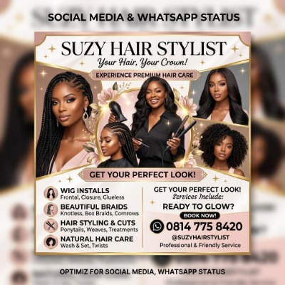 Suzy Hair Stylist logo