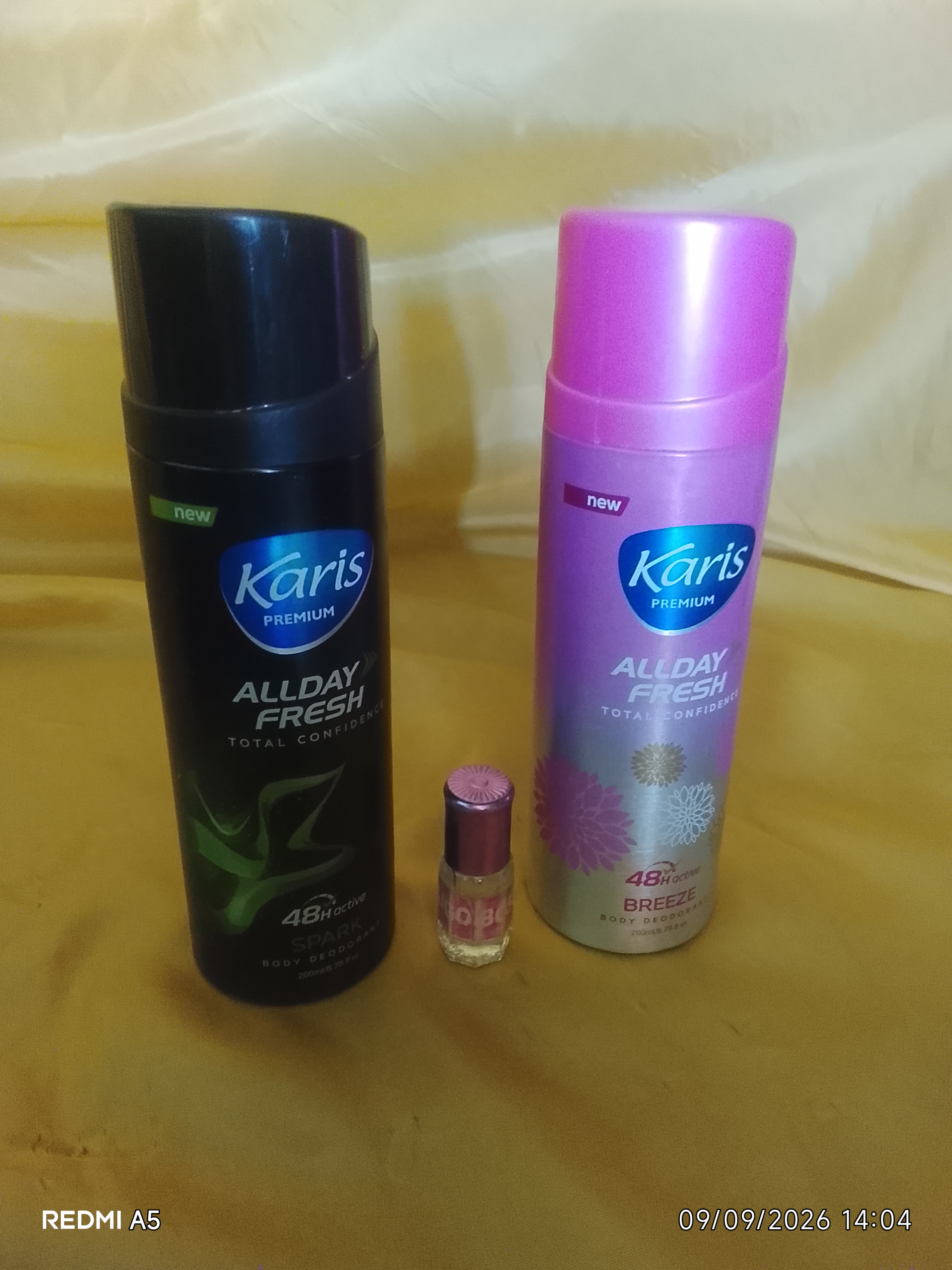 Perfumes and Medical Equipment