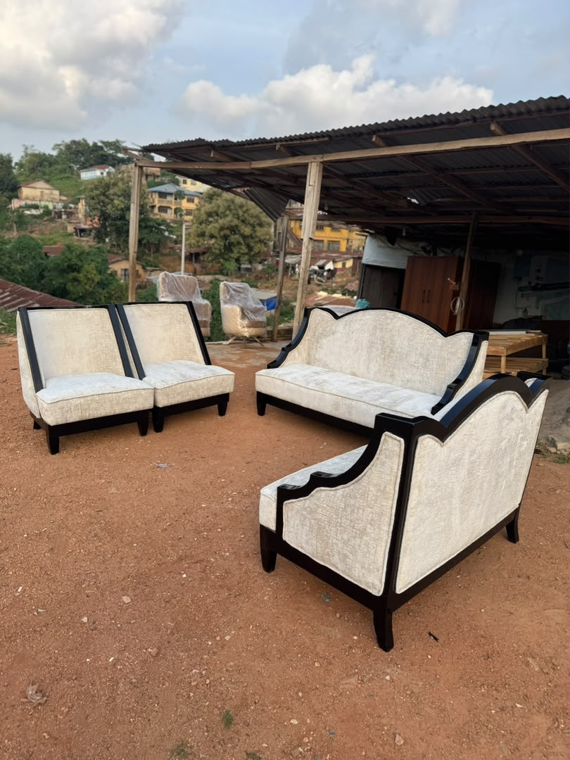 Set of carving sofa chair design
